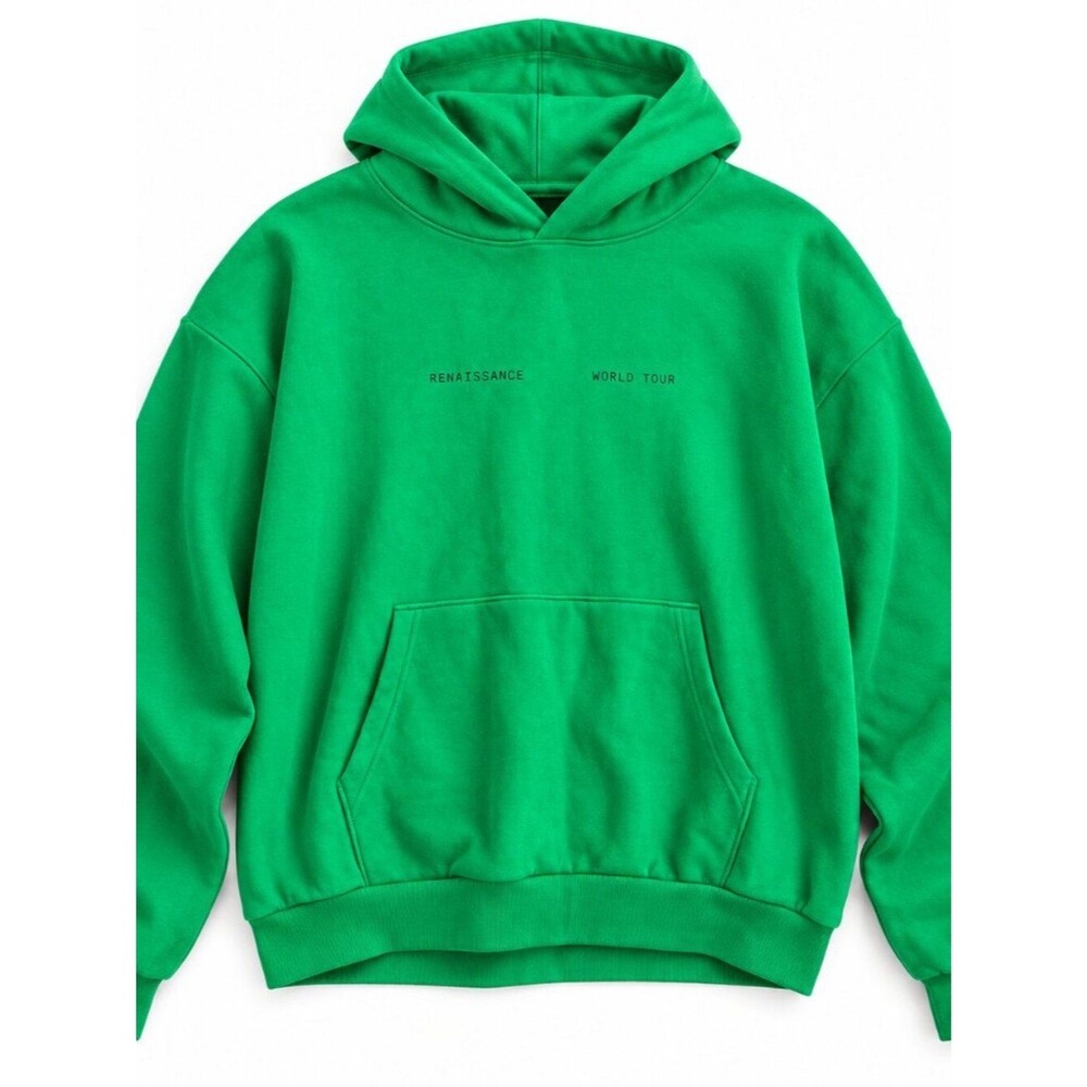 Beyoncé Renaissance World Tour 2023 Hoodie Green Sweatshirt Official Merch SZ XL